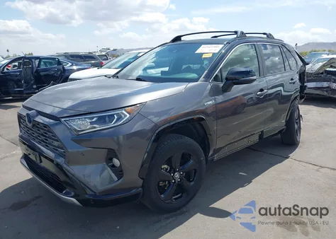 2020 Toyota Rav4 Hybrid Xse from USA, damaged, VIN JTMEWRFV8LJ042104